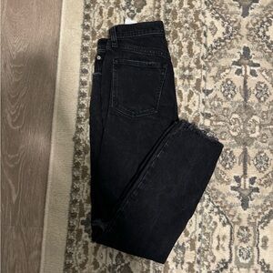 Abercrombie & Fitch Charcoal High Rise Jeans
